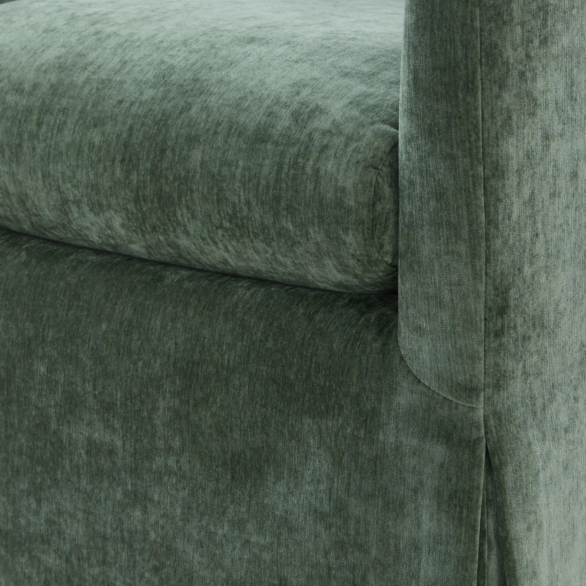 Luisa - Skirted Swivel Accent Chair by HouseOfZazla