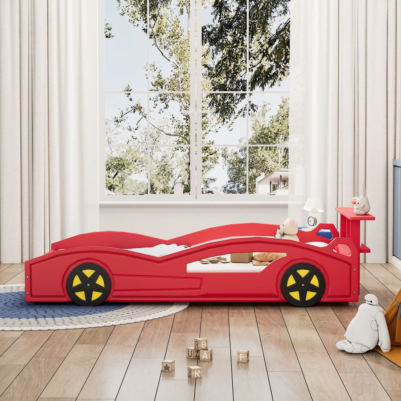 Race Car Platform Bed & Wheels by HouseOfZazla