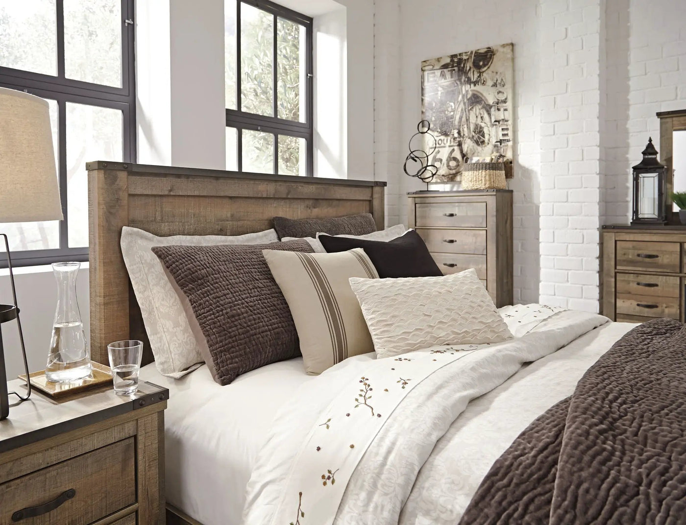 Trinell - Panel Headboard by Unique Piece Furniture