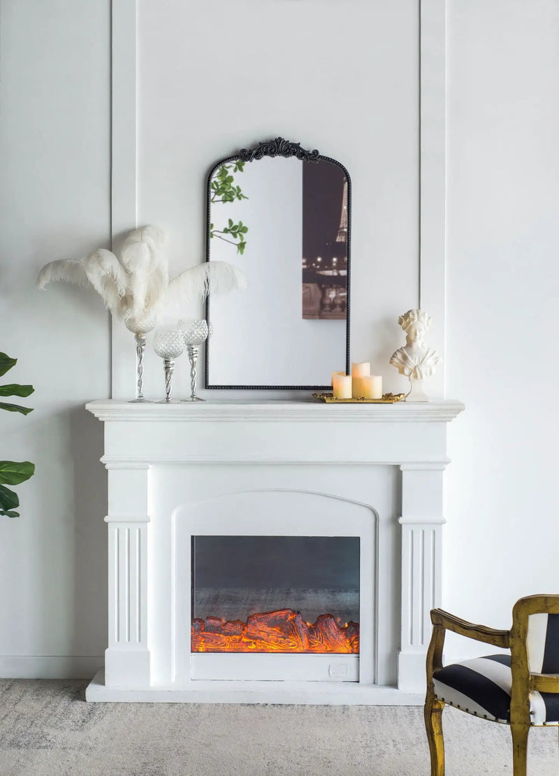 Arch Mirror, Baroque Inspired Wall Decor For Bathroom, Bedroom, Living Room by HouseOfZazla