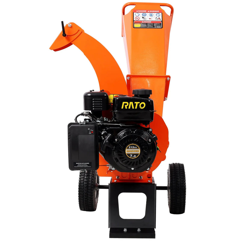 Wood Chipper Shredder Mulcher Heavy Duty 7 HP 212cc by HouseOfZazla