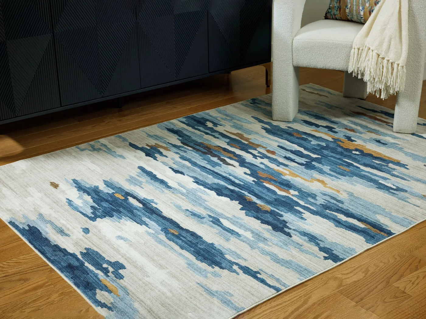 Vinlett - Washable Rug by Unique Piece Furniture