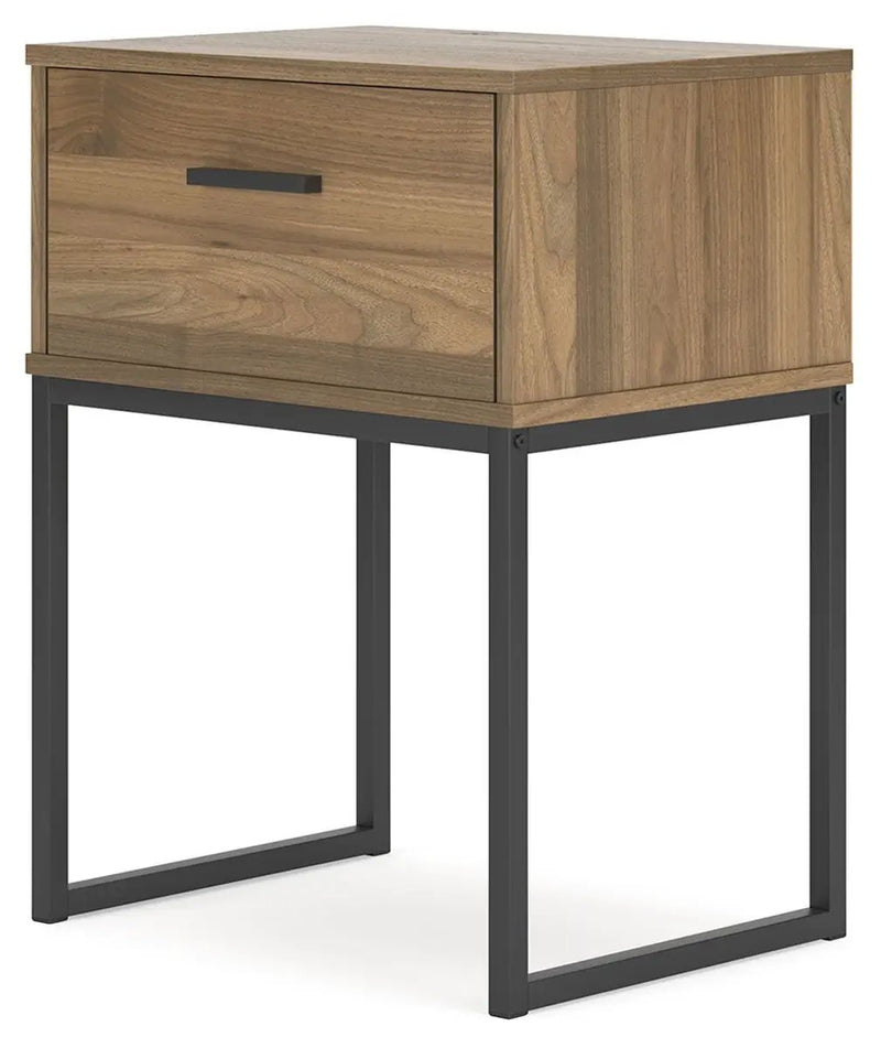Deanlow - One Drawer Night Stand - Honey by Unique Piece Furniture