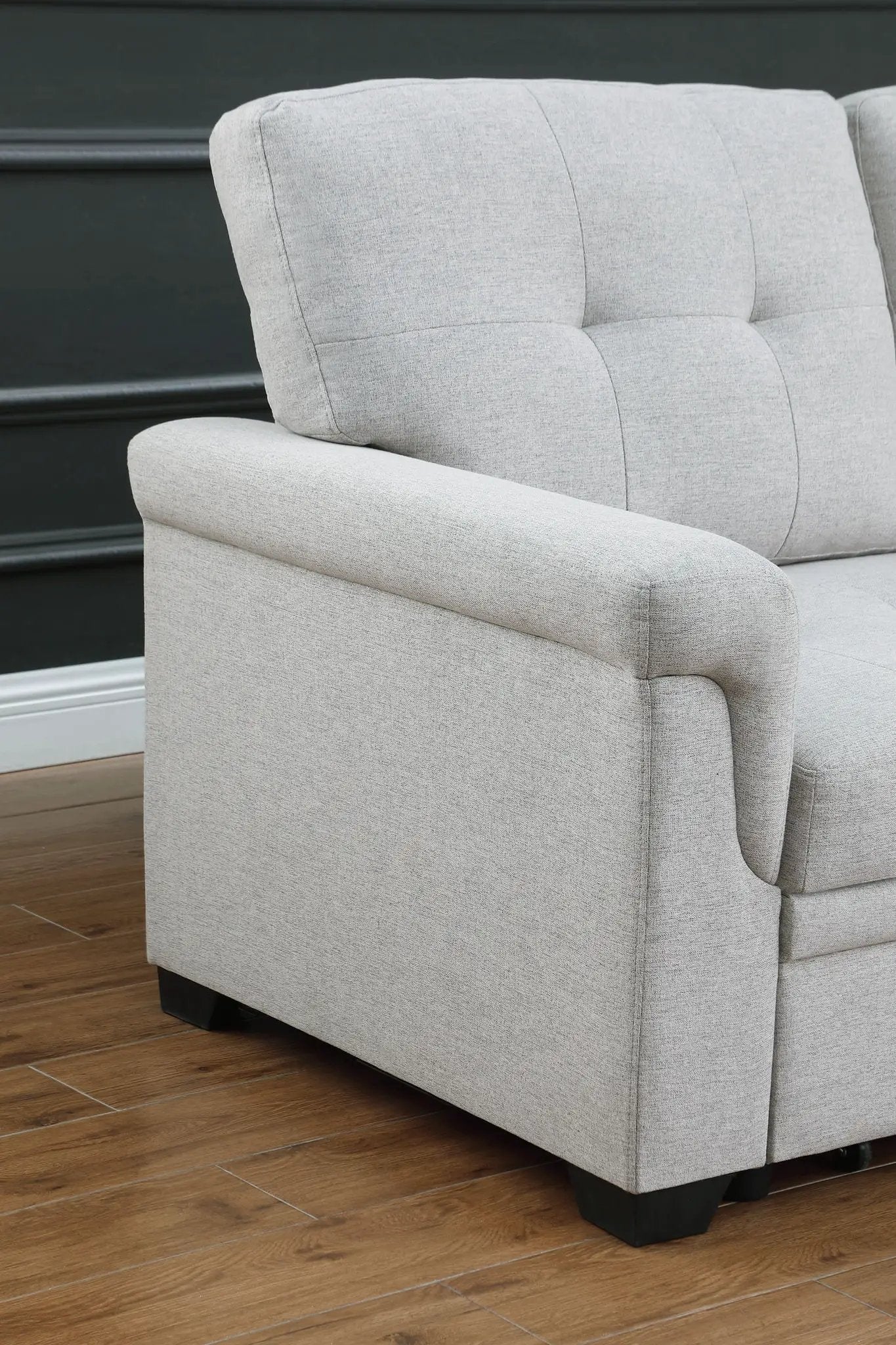 Sierra - Reversible Sleeper Sectional Sofa With Storage Chaise by Unique Piece Furniture