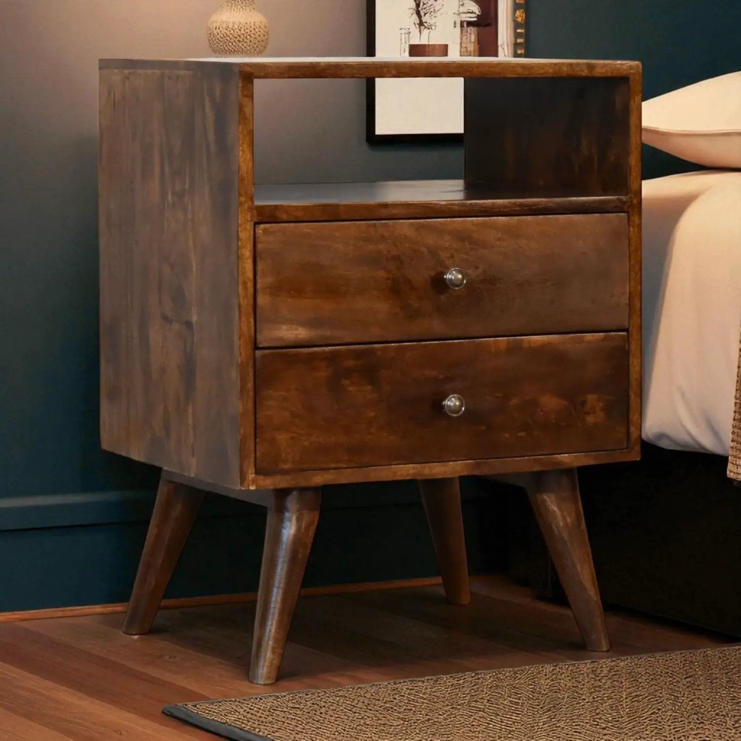 Nightstand - Brown by HouseOfZazla