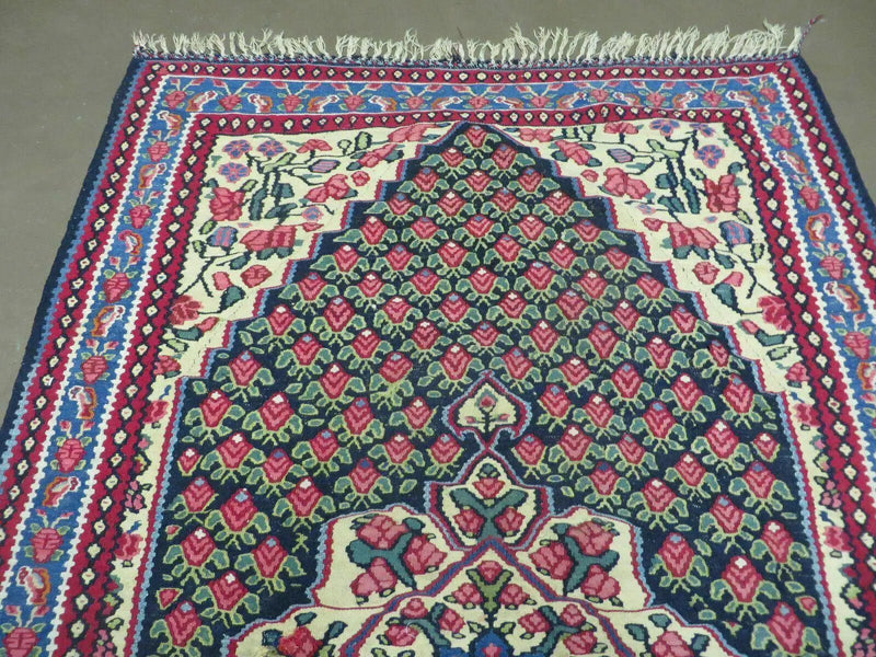 4' X 6' Vintage Handmade Turkish Flat weave Rug Tribal by Jewel Rugs