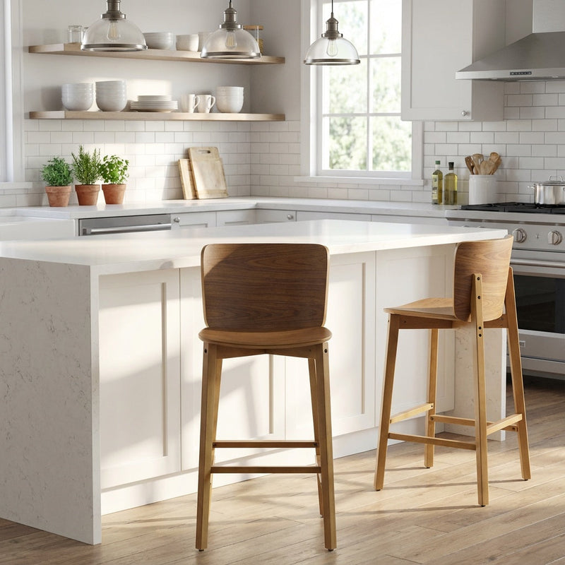Pari Indoor Wooden Barstool by HouseOfZazla
