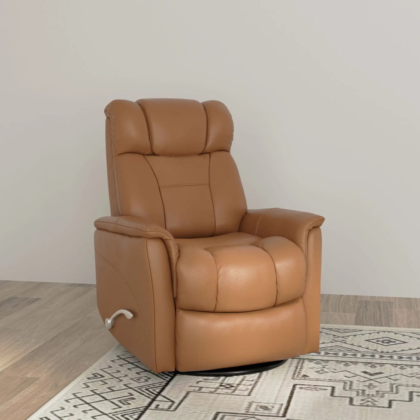 Bentley - Swivel Glider Recliner With Manual Adjustable Headrest & Footrest by Unique Piece Furniture