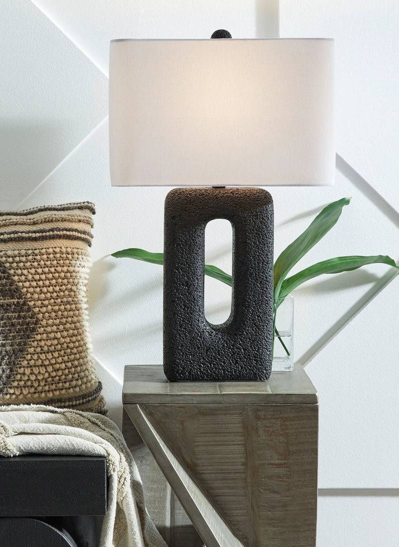 Wimmings - Poly Table Lamp (Set of 2) - Black by Unique Piece Furniture