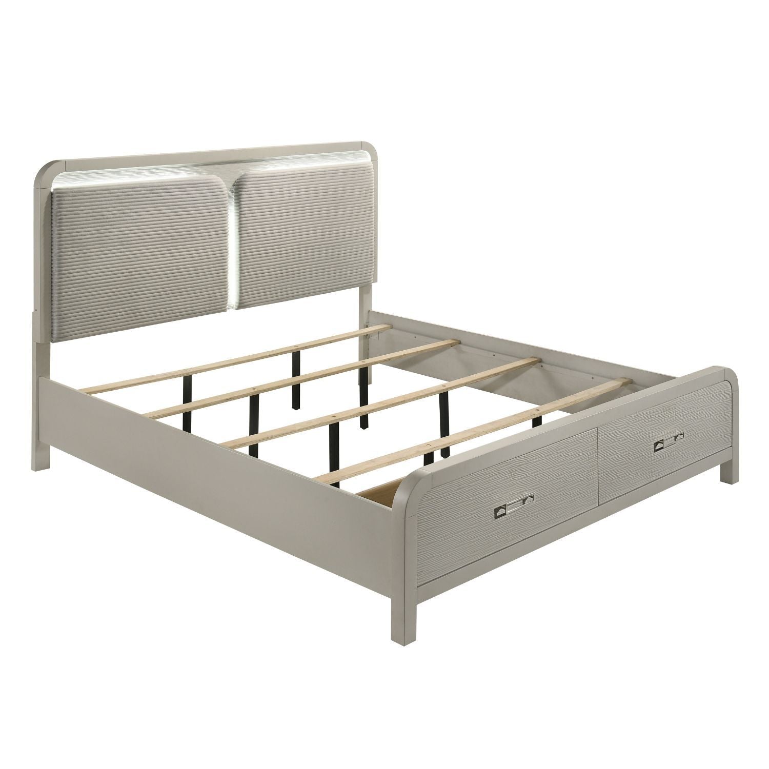 Aria - Bed With Storage Drawers by HouseOfZazla