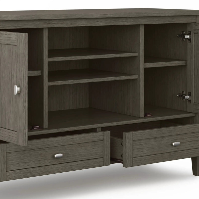 Warm Shaker - TV Media Stand Handcrafted by HouseOfZazla