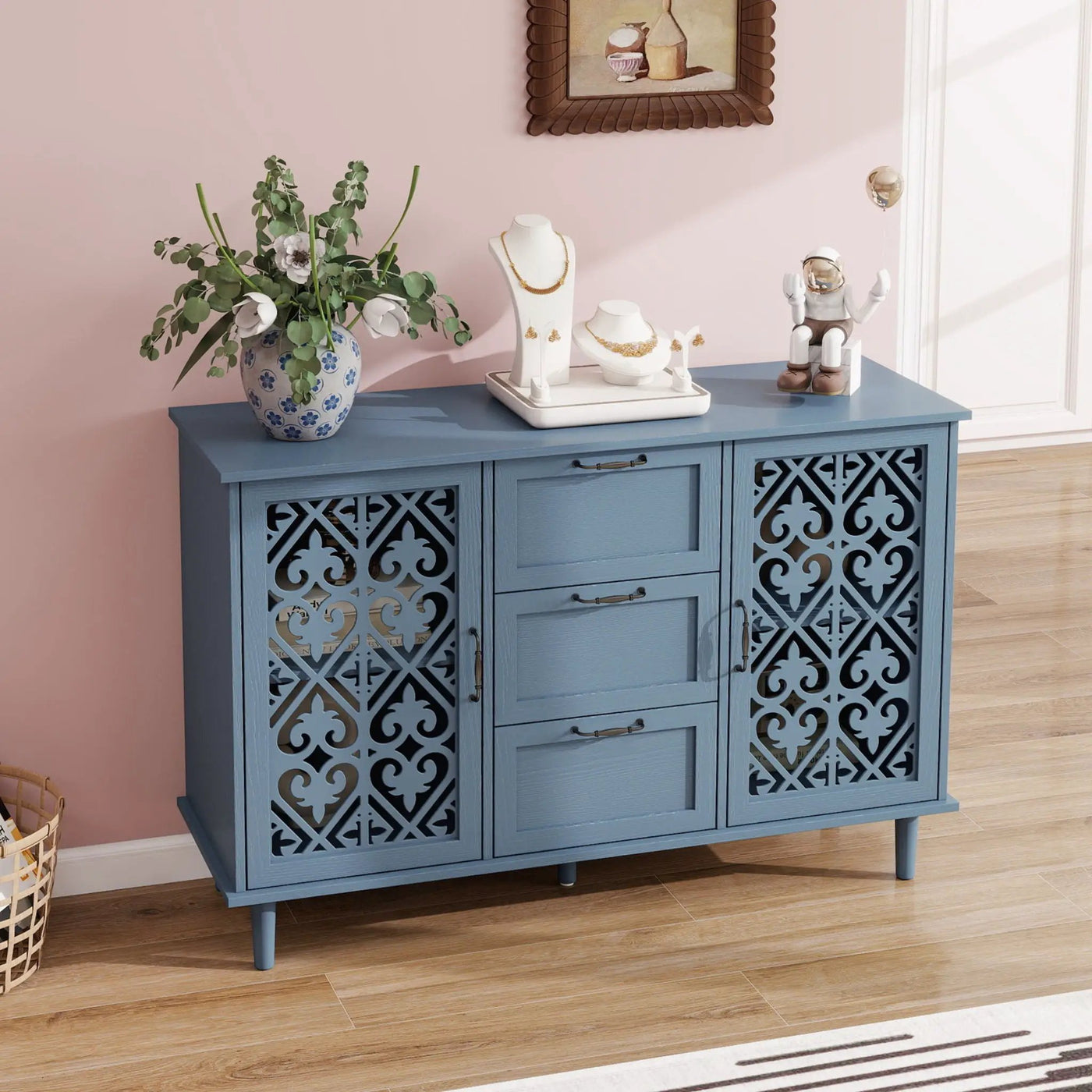 2 Door 3 Drawer Cabinet by HouseOfZazla