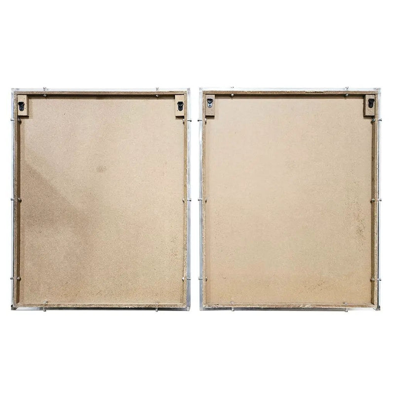 European Cities Watercolor Framed Prints (Set of 2) - Brown by Unique Piece Furniture