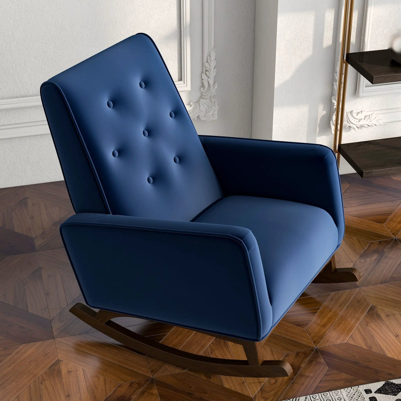 Demetrius - Solid Wood Rocking Chair by Unique Piece Furniture