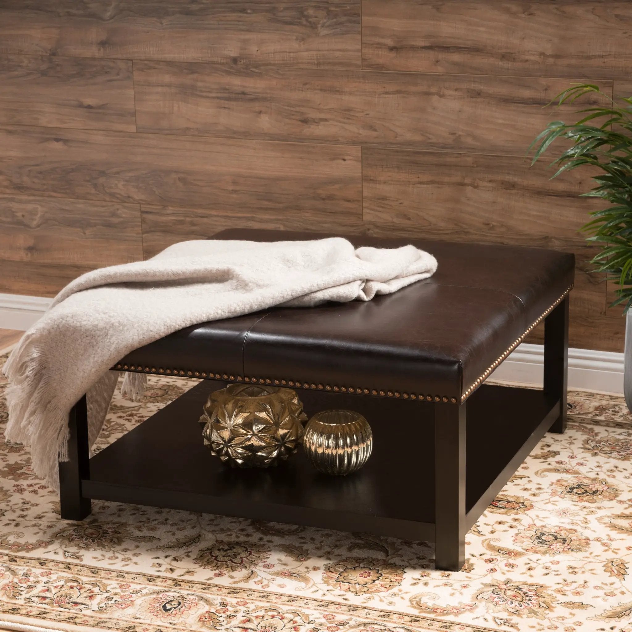 Large Square Ottoman Bench by HouseOfZazla