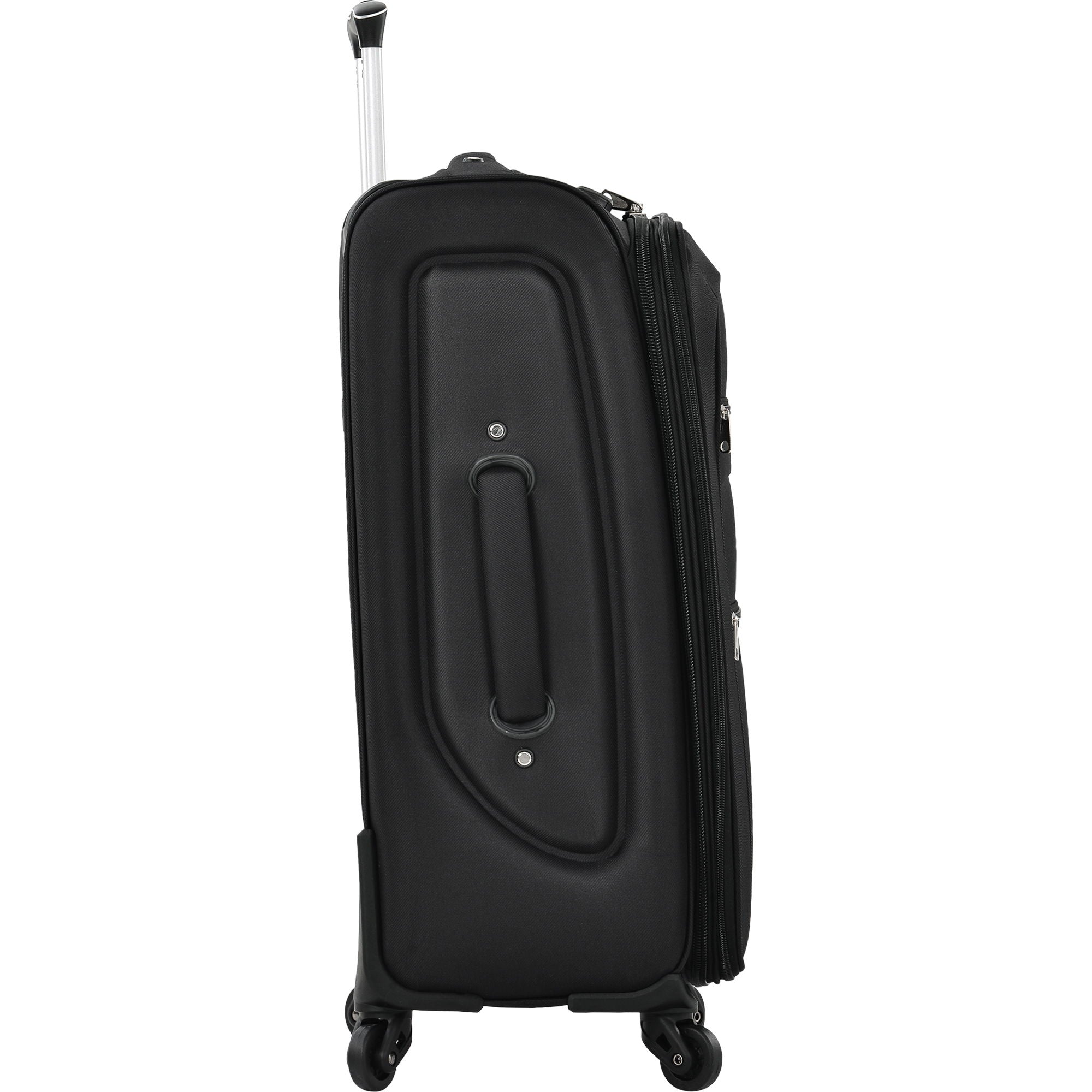 Softside Luggage Expandable 3 Piece Set Suitcase Upright Spinner Softshell Lightweight Luggage Travel Set by HouseOfZazla