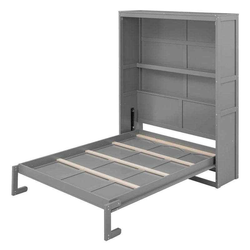 Murphy Wall Bed With Shelves, Space Saving by Unique Piece Furniture