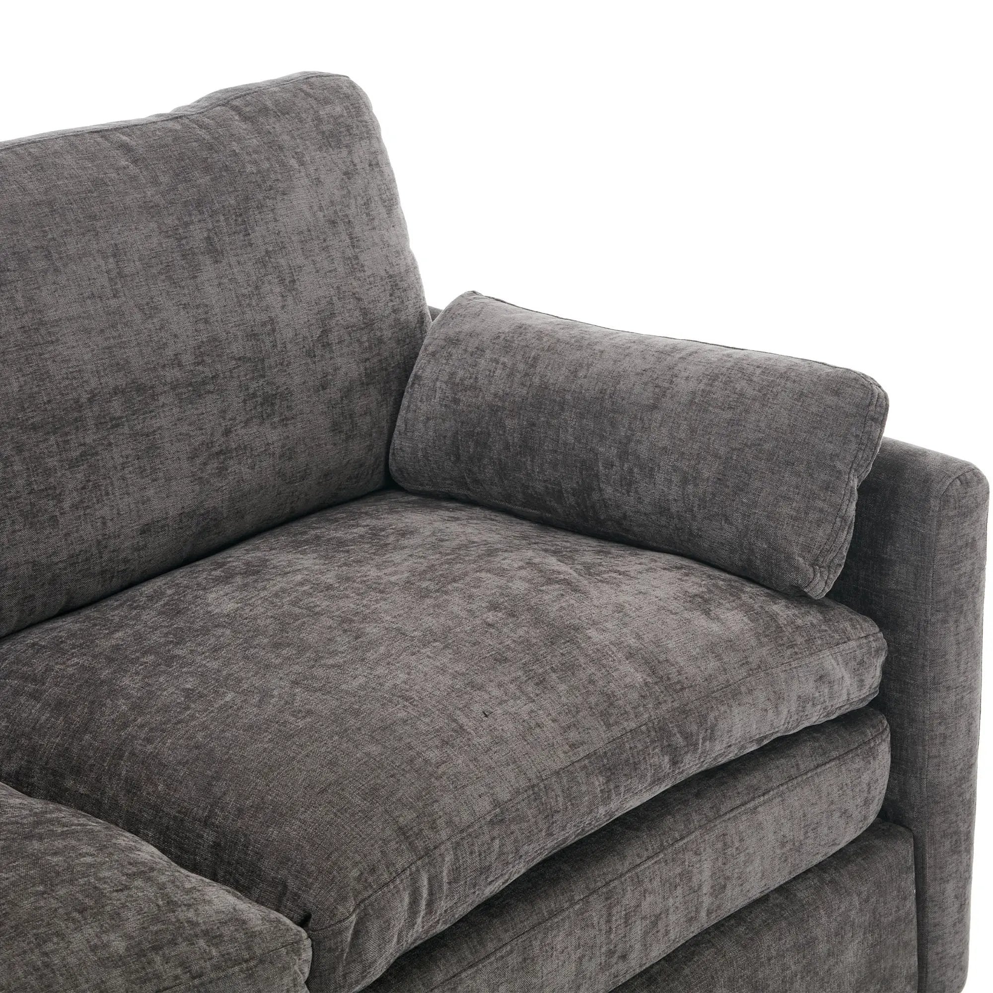 Cozy Upholstered Cushion Armchair For Living Room by HouseOfZazla