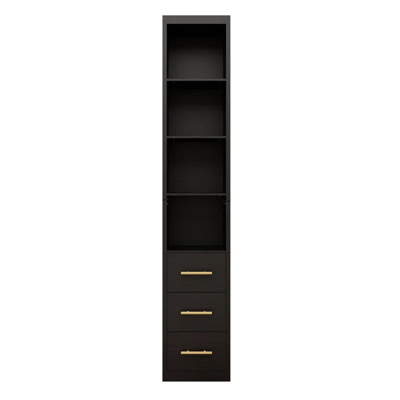 85.04" Tall Storage Cabinet with Drawer and Shelves by HouseOfZazla