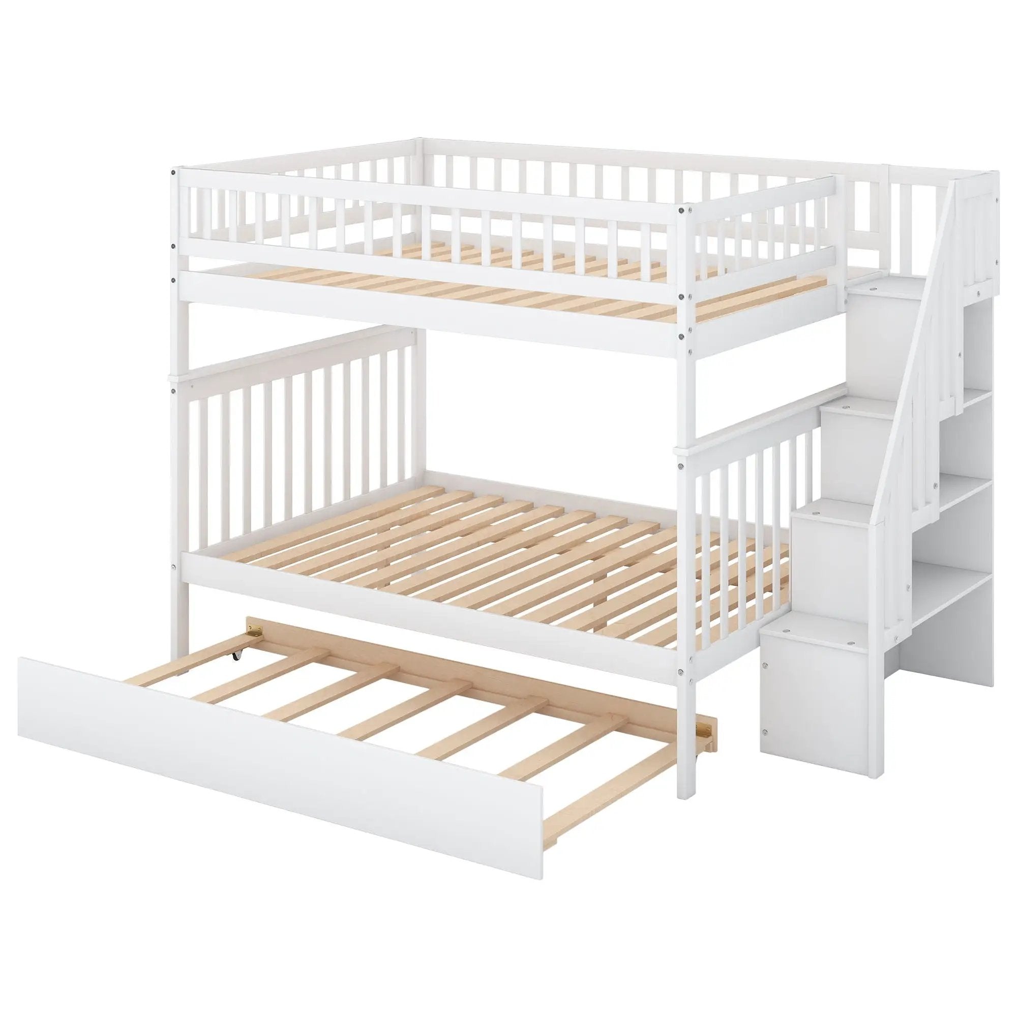 Bunk Bed With Staircase by HouseOfZazla