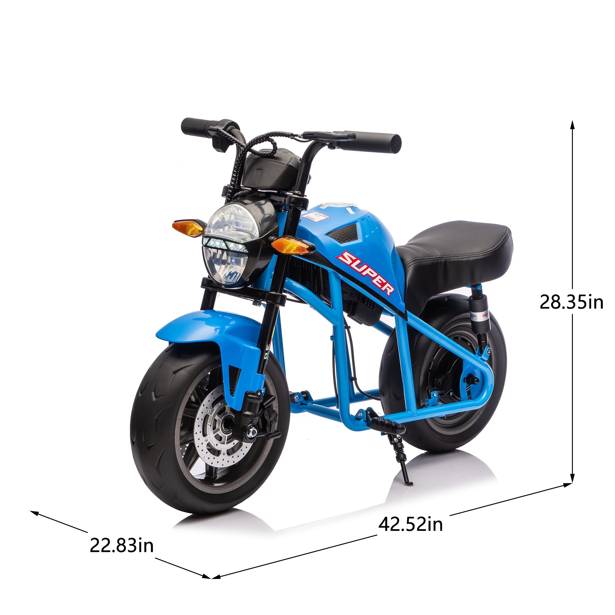 24V 300W Kids Ride On XL Electric Motorcycle by HouseOfZazla