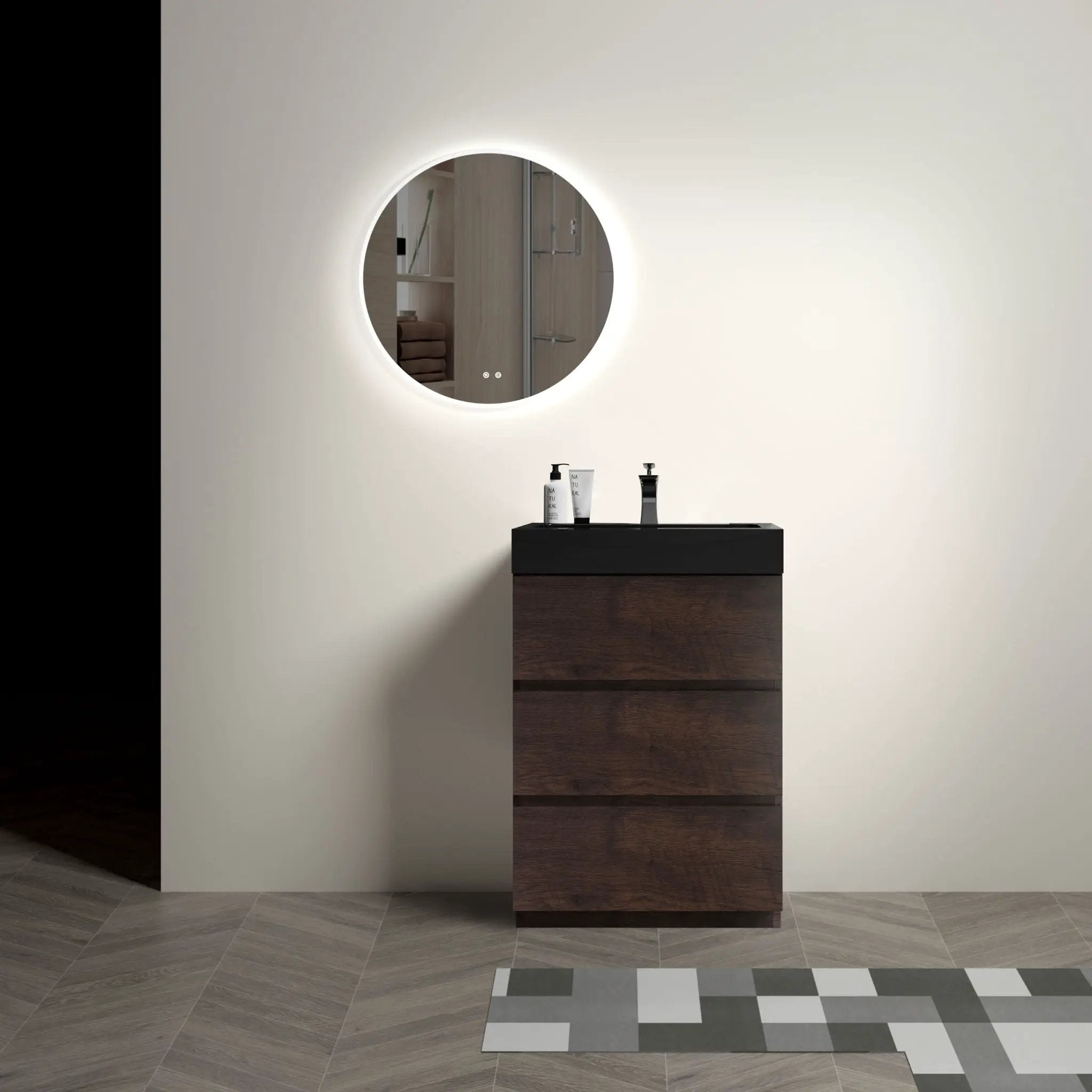 Alice - Bathroom Vanity With Large Storage, Freestanding by Unique Piece Furniture