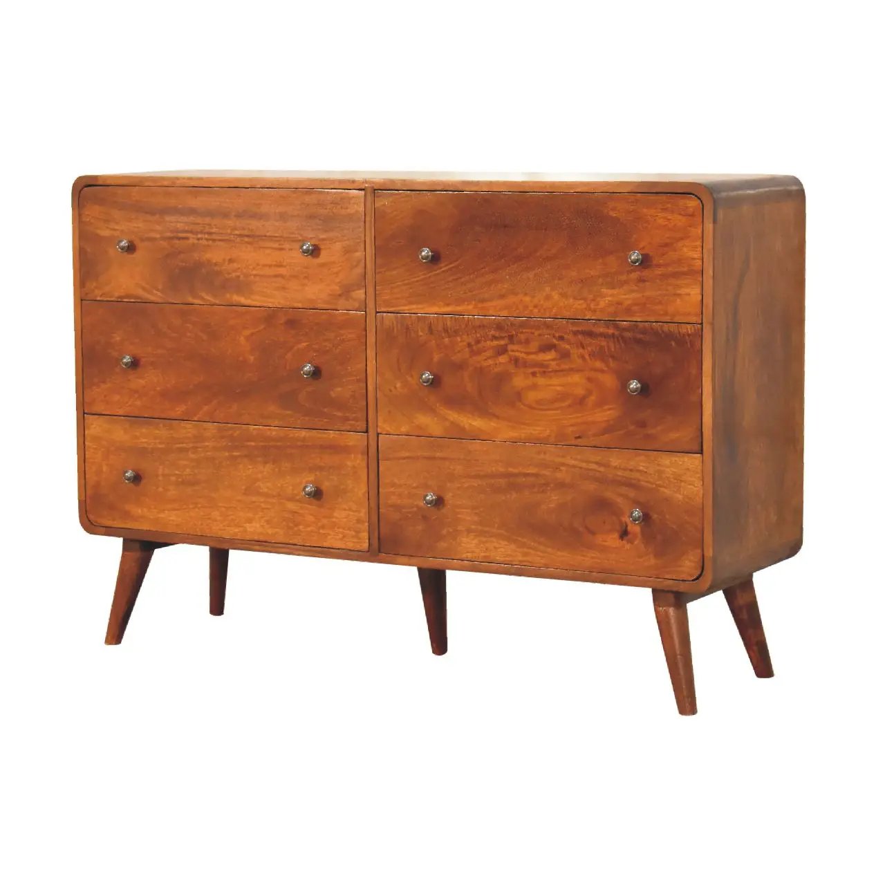 Large Curved Chest - Chestnut by HouseOfZazla