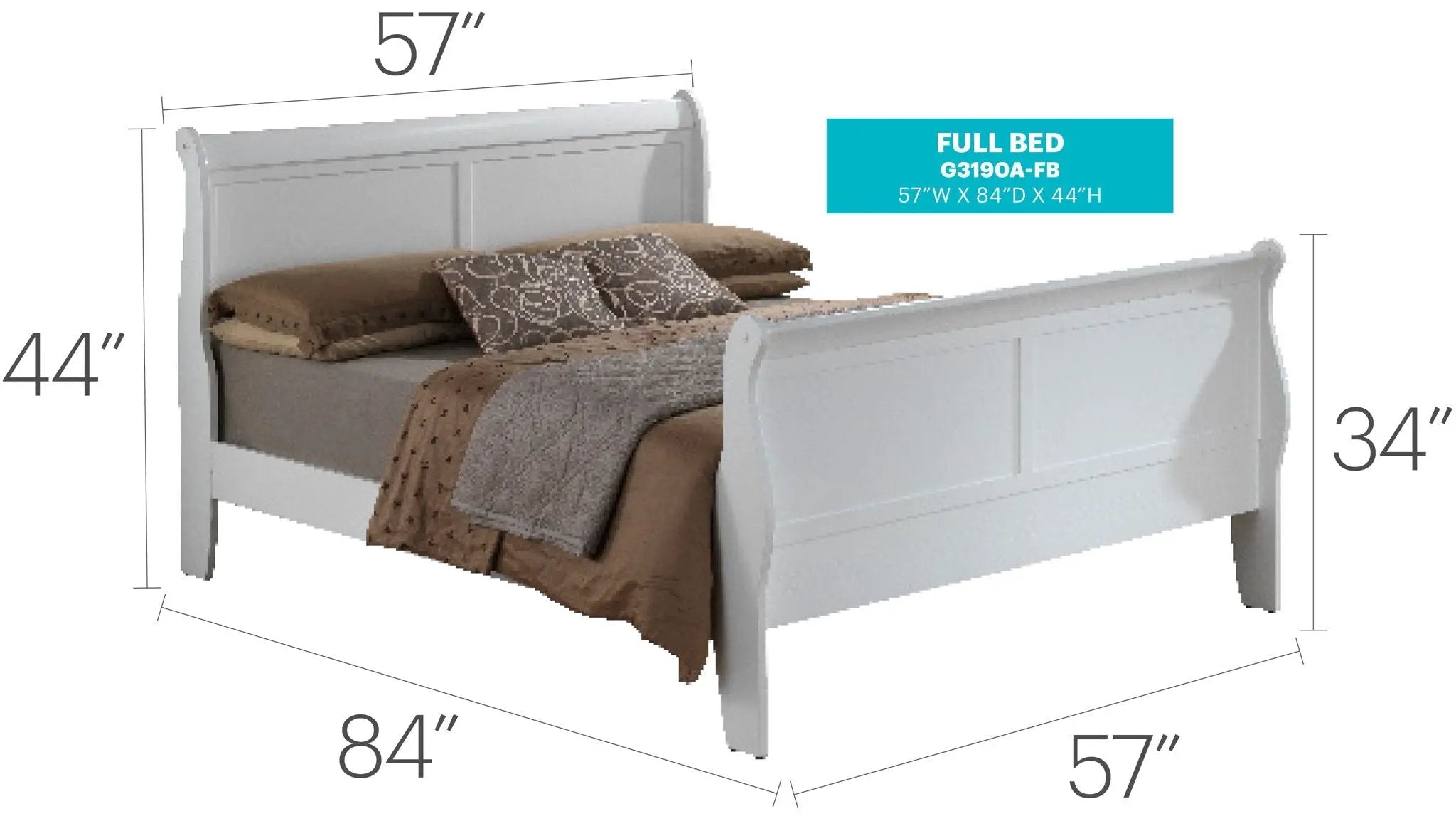 Panel Sleigh Bed by Unique Piece Furniture