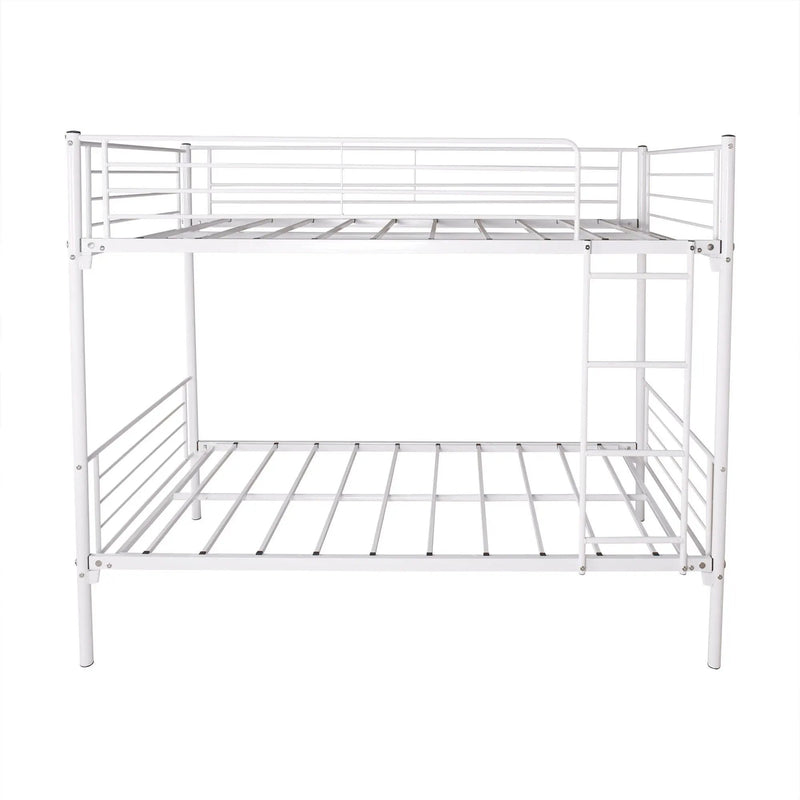 Space Saving Bunk Bed With Metal Frame And Ladder by Unique Piece Furniture