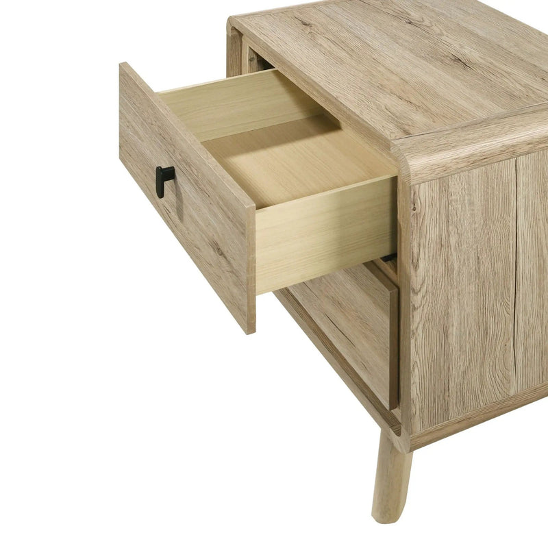 Nightstand & 2 Drawers - Beige by HouseOfZazla