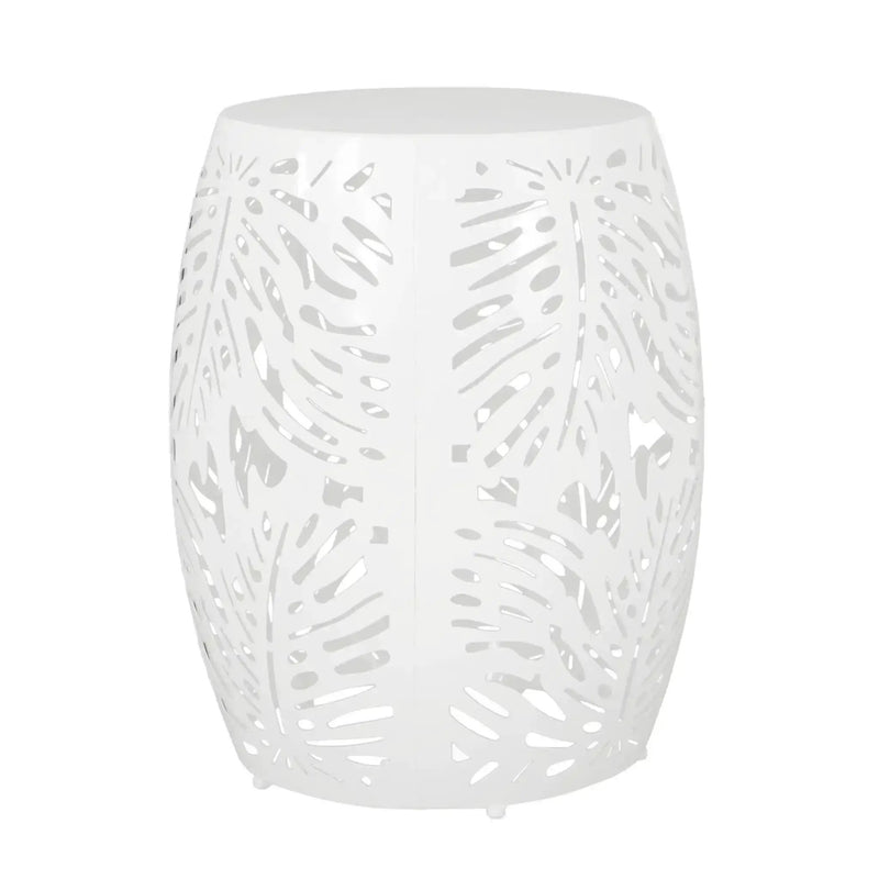 Modern Design Metal End Table, Large by HouseOfZazla
