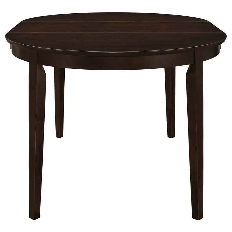 Gabriel 5-piece Extension Leaf Dining Table Set Cappuccino by Unique Piece Furniture