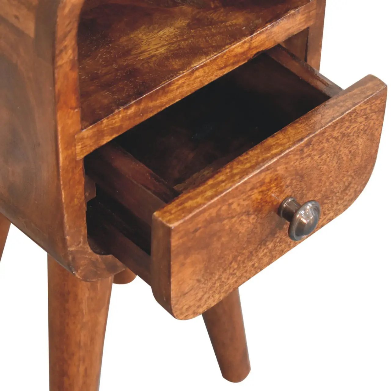 Mini Open Bedside Nightstand by Unique Piece Furniture