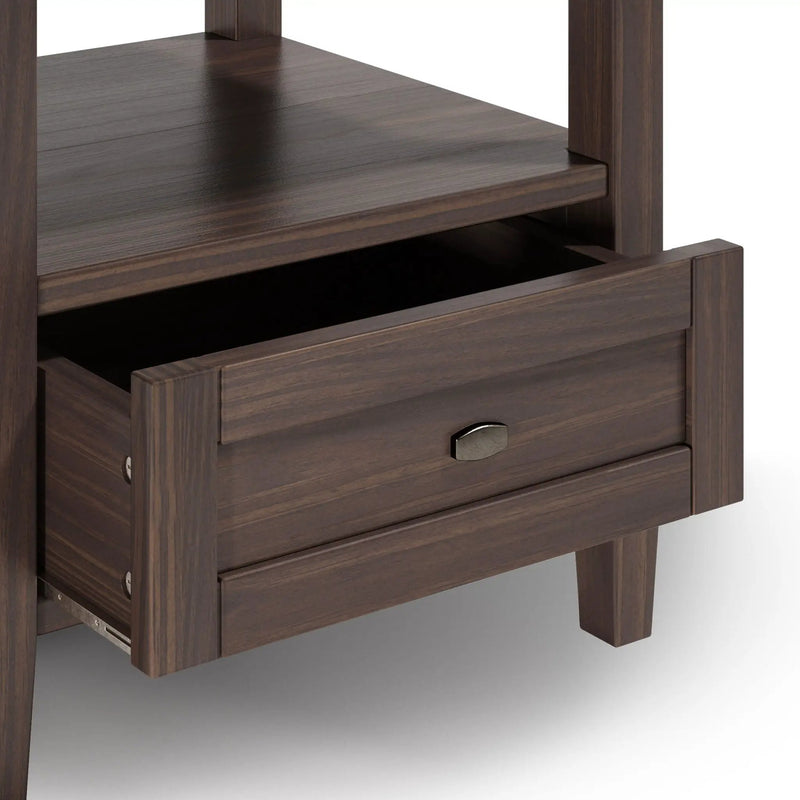Warm Shaker - End Table - Warm Walnut Brown by Unique Piece Furniture