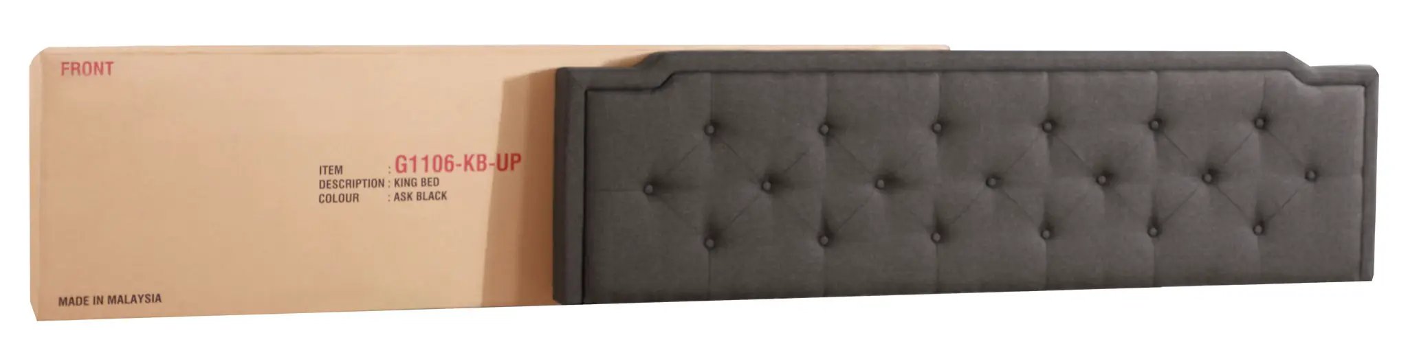 Button Tufted Bed Charming For Cozy Spaces by HouseOfZazla