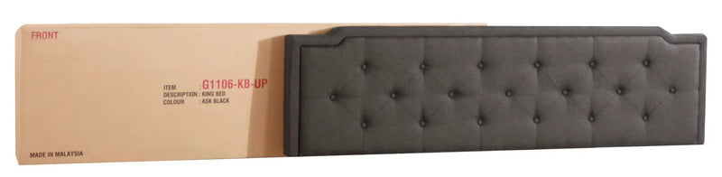 Button Tufted Bed Charming For Cozy Spaces by HouseOfZazla