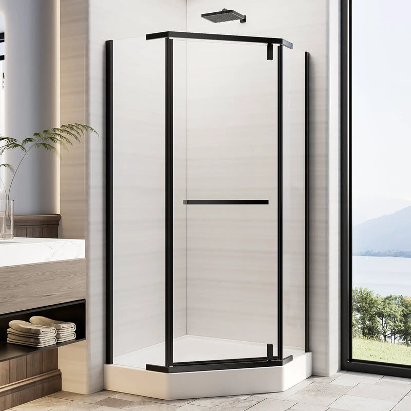 36"D x 36"W x 72"H Neo-Angle Shower Door by HouseOfZazla