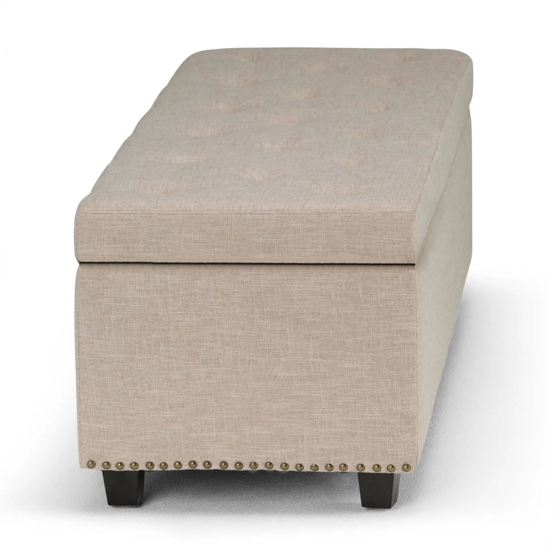 Hamilton - Upholstered Storage Ottoman by HouseOfZazla