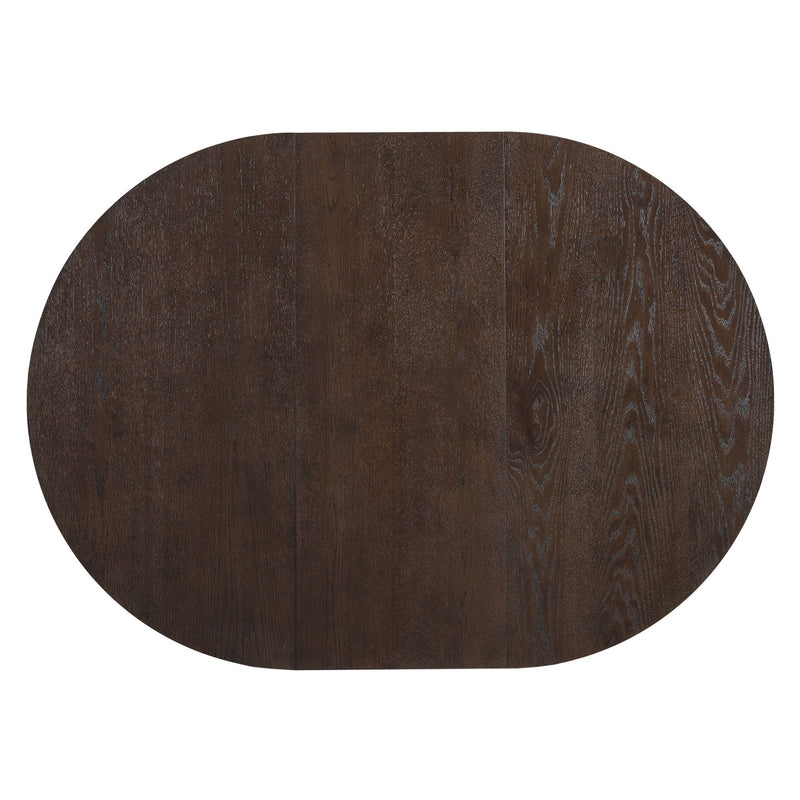 Topmax - 5 Piece Modern Extendable Round Dining Table Set With Removable Leaf For Small Places by HouseOfZazla