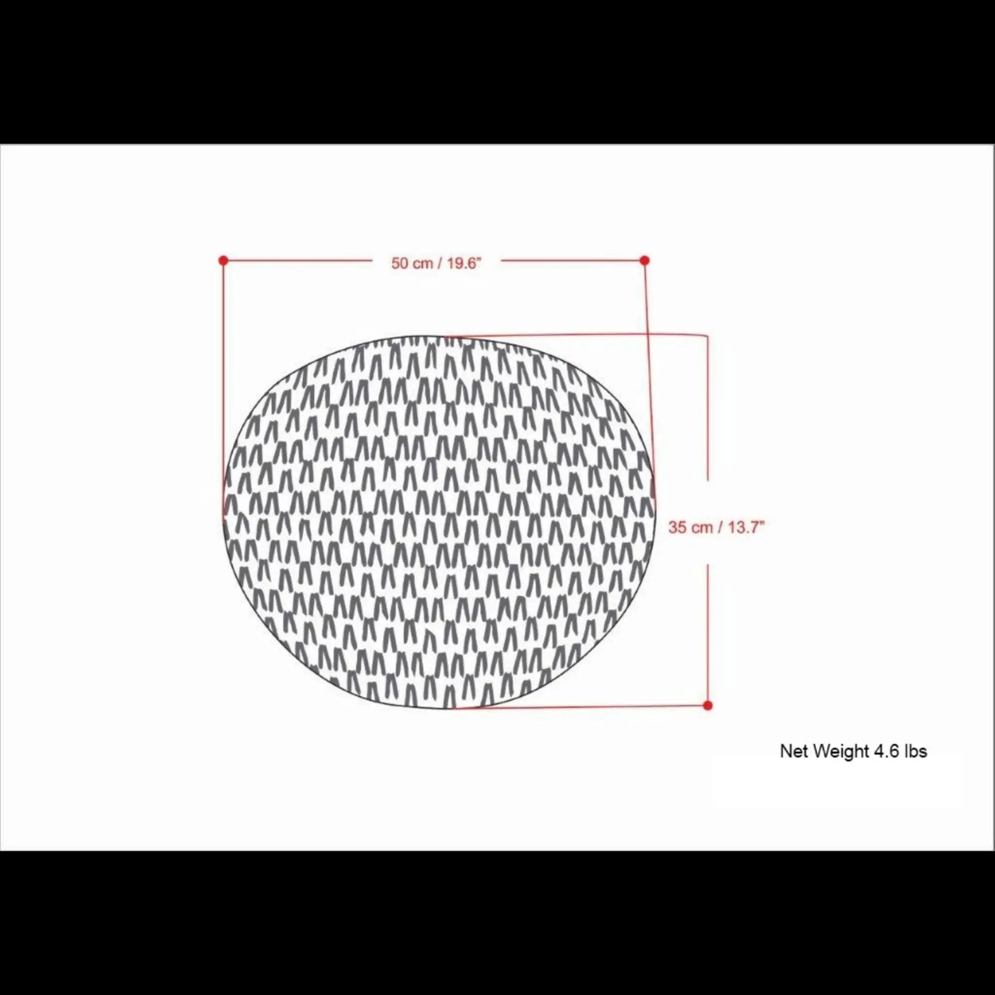 Nisi - Round Knitted Outdoor / Indoor Pouf - Light Gray by Unique Piece Furniture