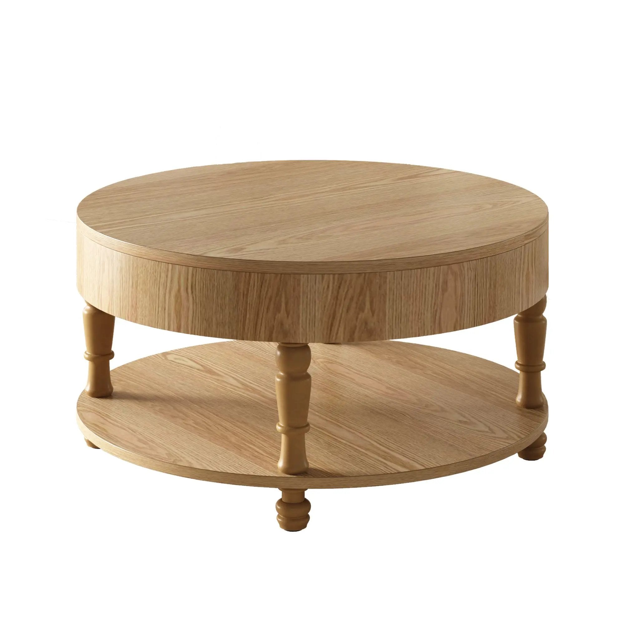 Coffee Table with Dual Storage for Living Room by HouseOfZazla