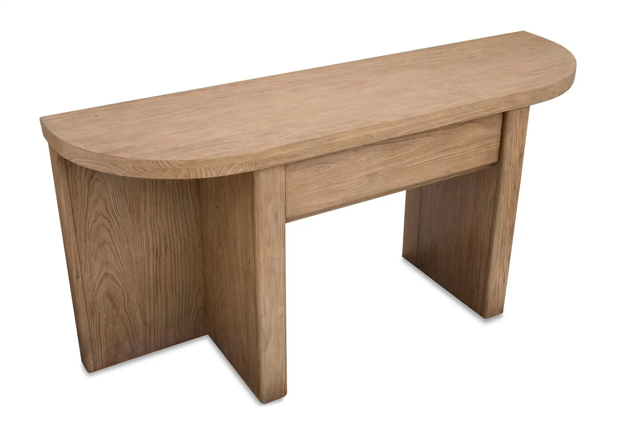 Hayden - Demilune Sofa Table - Golden Oat by Unique Piece Furniture