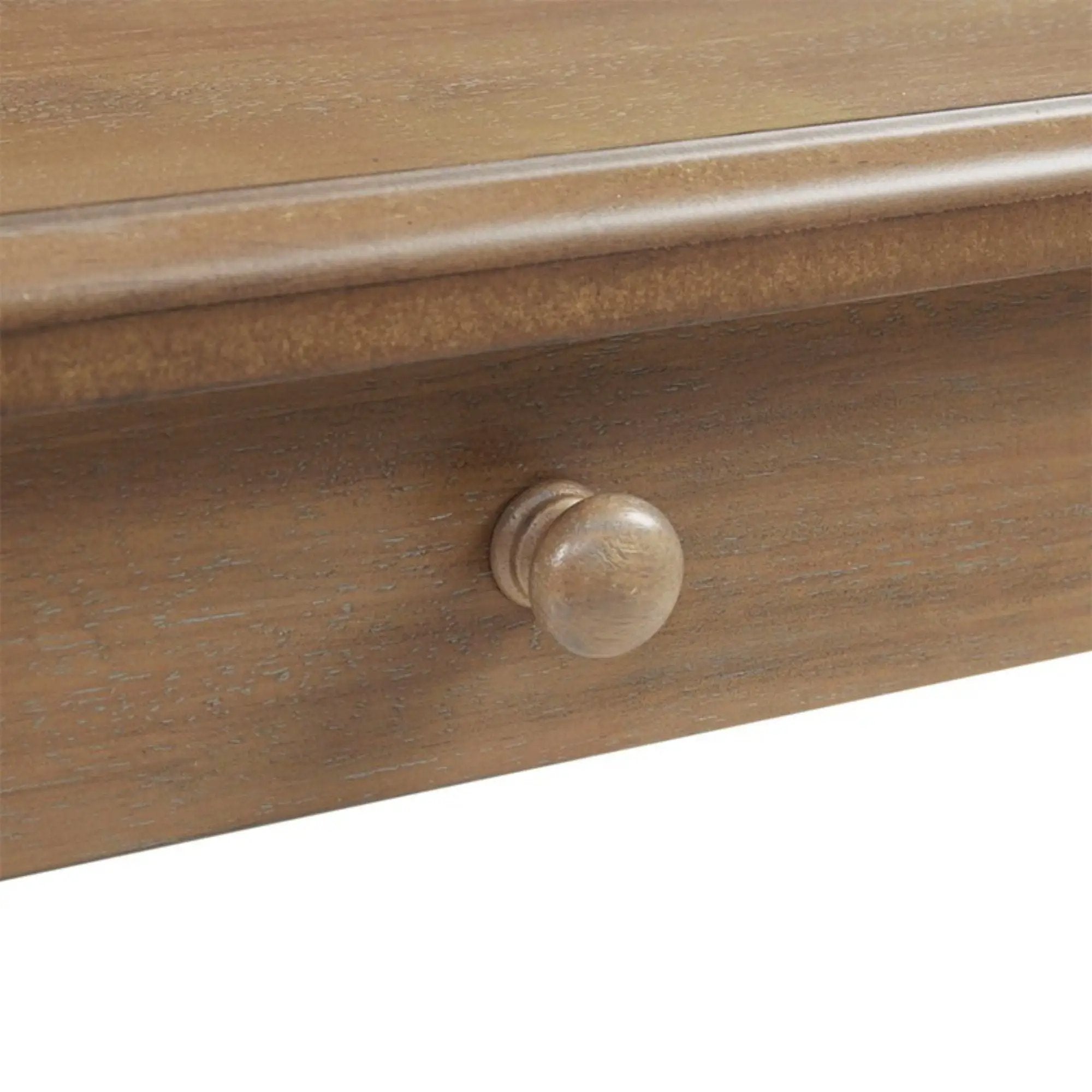 Tabitha - Desk With Drawer And Turned Legs - Natural by Unique Piece Furniture