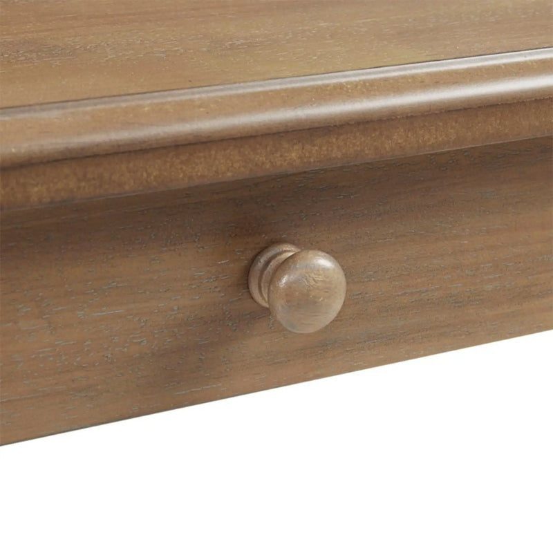 Tabitha - Desk With Drawer And Turned Legs - Natural by Unique Piece Furniture