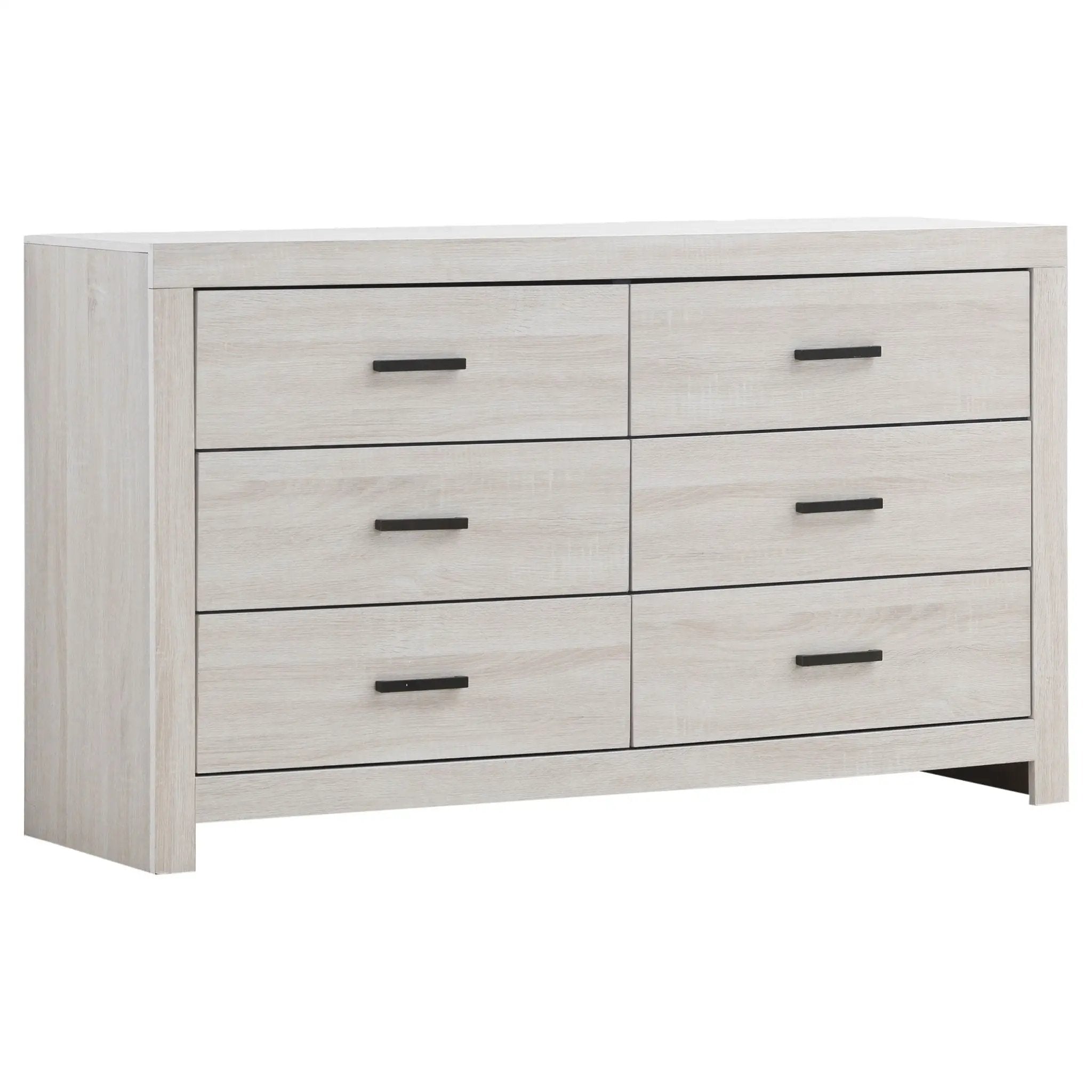 Brantford 6-drawer Dresser Coastal White by Unique Piece Furniture