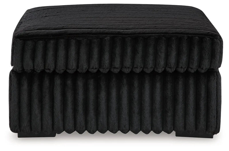 Midnight-Madness - Oversized Accent Ottoman by Unique Piece Furniture