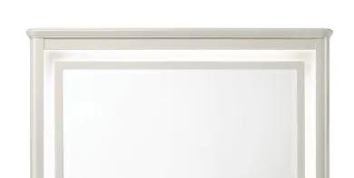 Laveda - Mirror With LED - White by Unique Piece Furniture