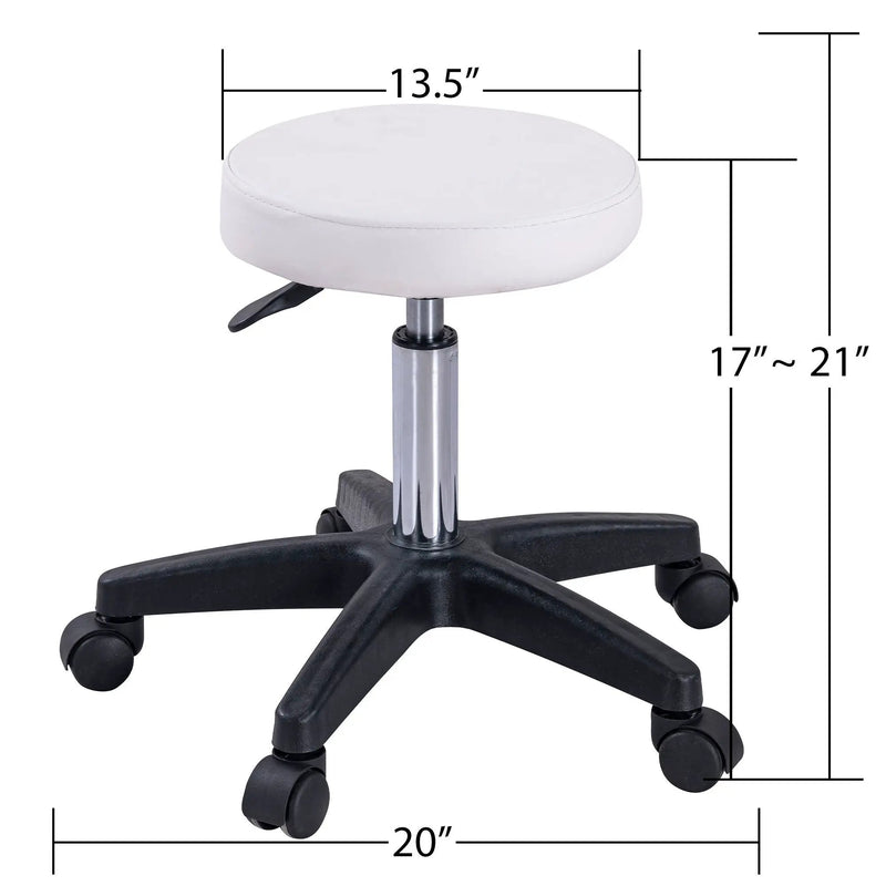 72.8" Massage Salon Tattoo Chair With Two Trays Esthetician Bed With Hydraulic Stool, Multi-Purpose 3-Section Facial Bed Table, Adjustable Beauty Barber Spa Beauty Equipment by HouseOfZazla