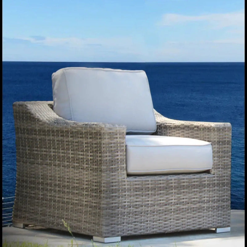Stylish Sofa Seating Group With Cushions Perfect For Outdoor Gatherings by HouseOfZazla