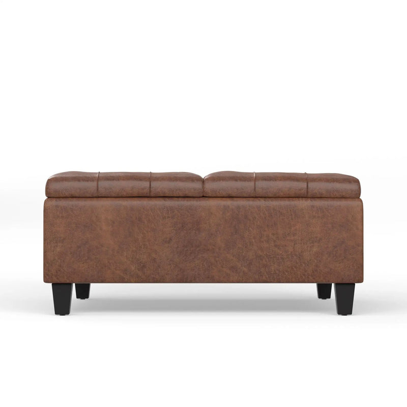 Harrison - Upholstered Coffee Table Storage Ottoman by Unique Piece Furniture